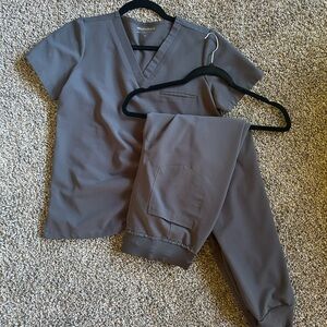 Mandala Pewter Scrub Set